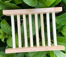 Bamboo wooden soap holder